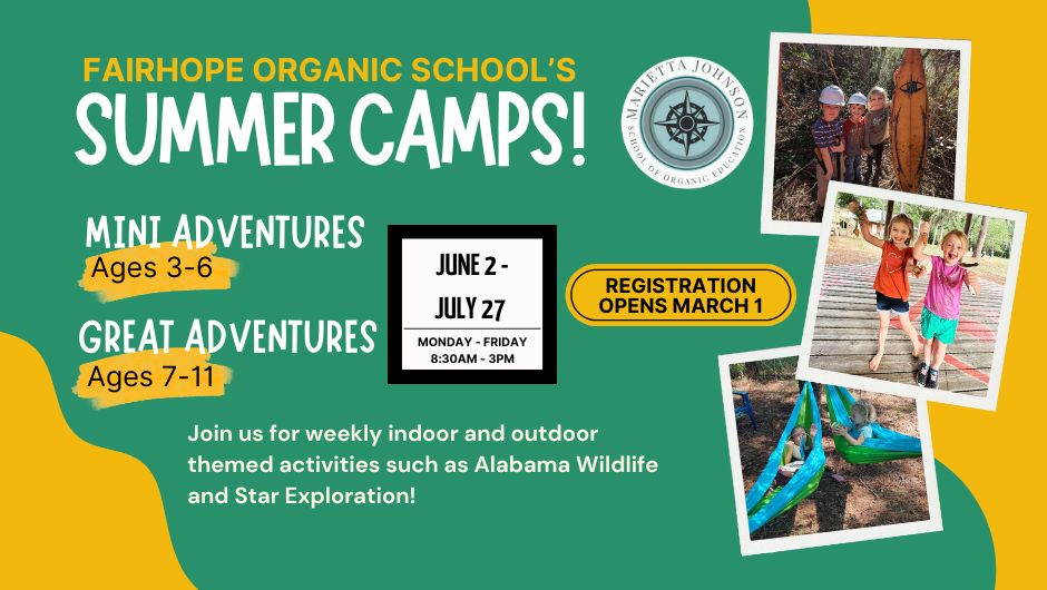 Fairhope Organic School Summer Camp 2025